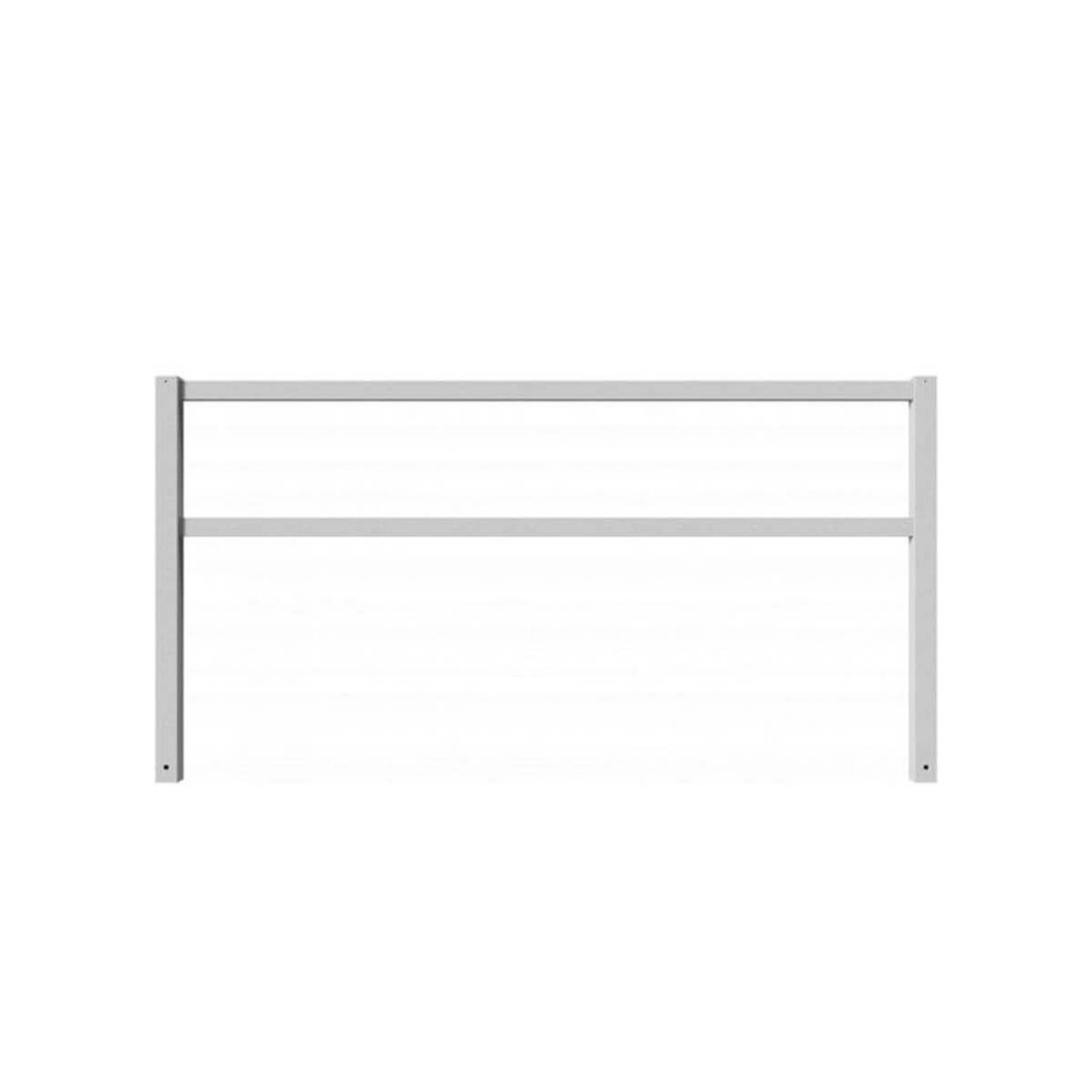 Wegesperre 70 x 70 mm ortsfest feststehend mit Ober- und Querholm feuerverzinkt Breite 2500 mm