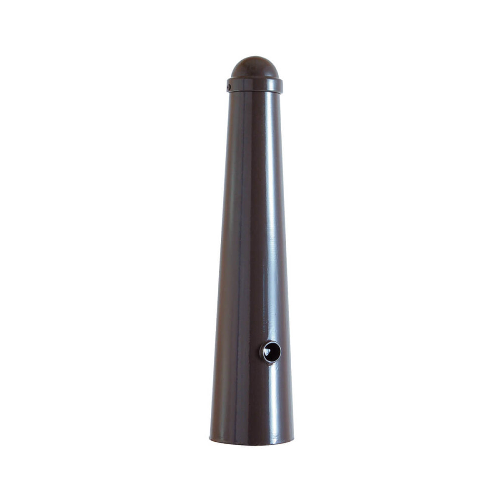 Absperr-Stilpfosten konisch Ø 168 / 96 mm mit Zierkappe Serie 40168 ortsfest zum einbetonieren