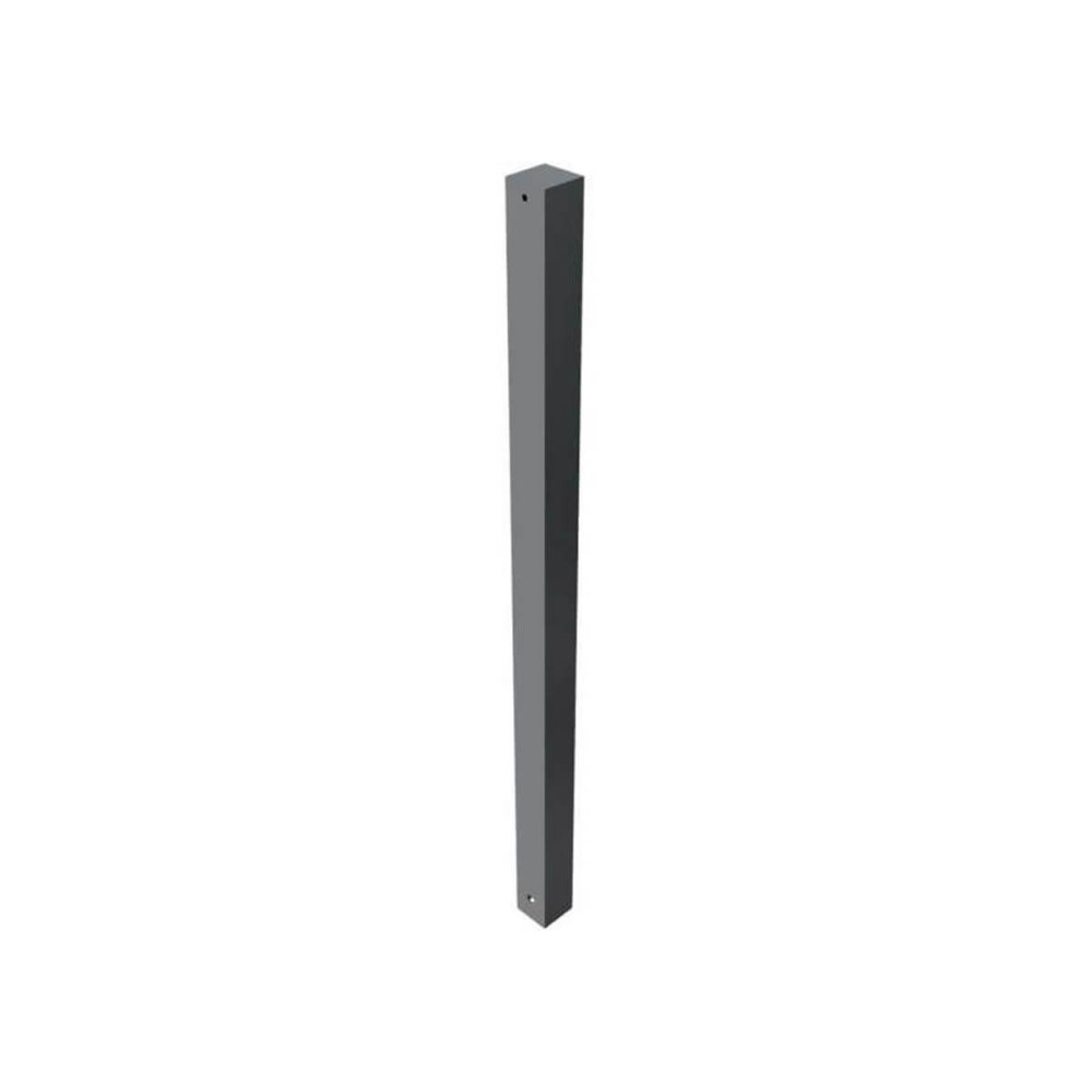 Stilpoller 70 x 70 mm Serie 4071 mit Flachkopf ortsfest zum einbetonieren