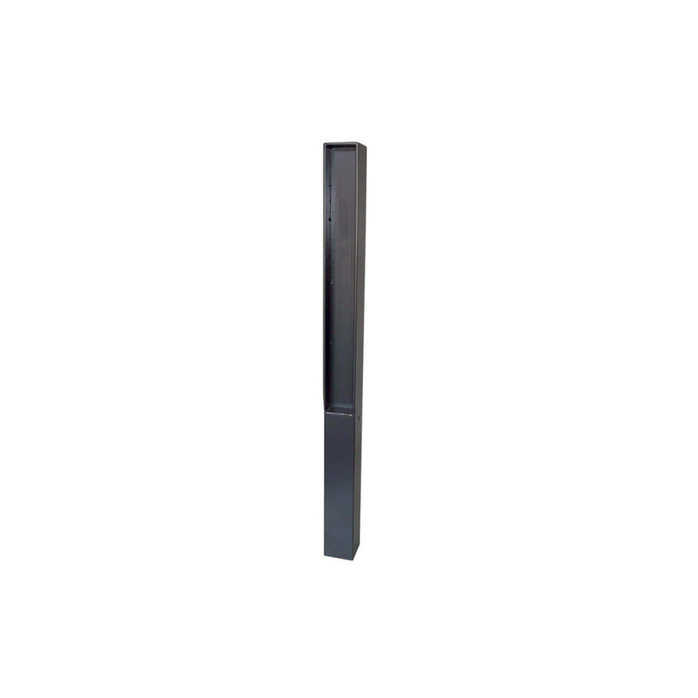 Stilpoller 70 x 70 mm Serie 4073 Flachstahl ortsfest zum einbetonieren
