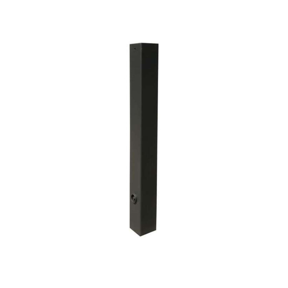 Stilpoller 80 x 80 mm Serie 4081 mit Flachkopf ortsfest zum einbetonieren