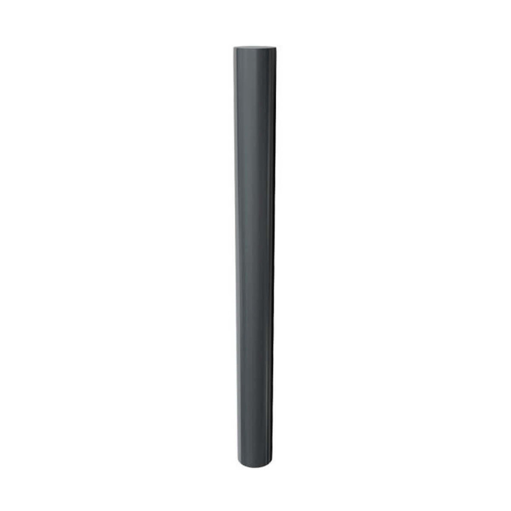 Absperr-Stilpfosten Ø 102 mm Serie 4091 mit Flachkopf ortsfest zum einbetonieren