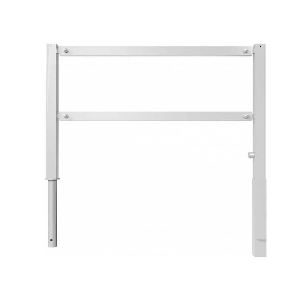 Wegesperre 70 x 70 mm schwenkbar mit Dreikantverschluss mit Ober- und Querholm feuerverzinkt Breite 1500 mm