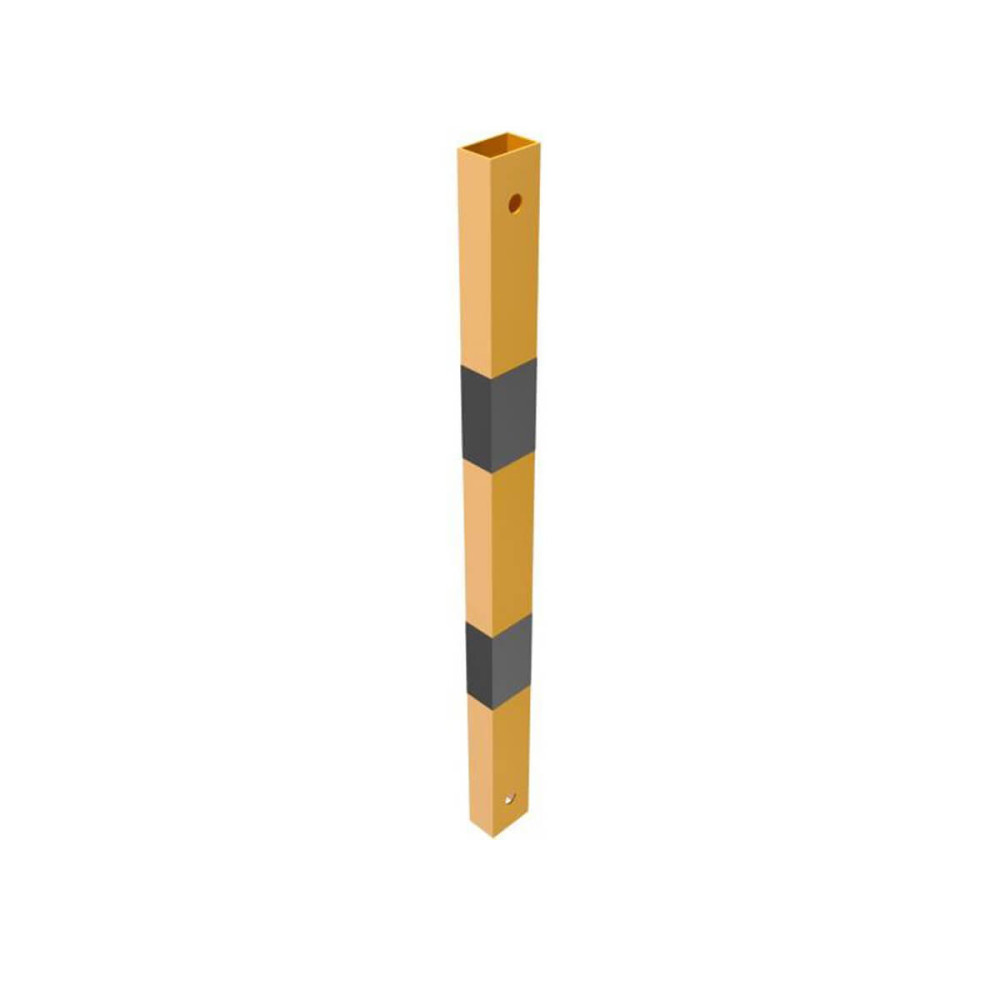 Querholm 60 x 40 mm Stahlrohr gelb / schwarz 800 mm