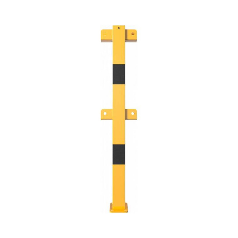Schutzgeländer 70 x 70 mm Mittelpfosten für Ober- und Querholm für Dübelbefestigung