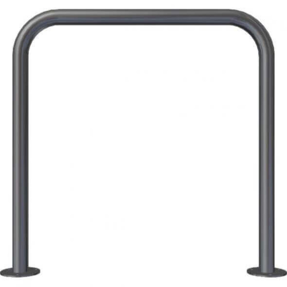 Edelstahlbügel Ø 48 mm für Dübelbefestigung Breite 800 mm