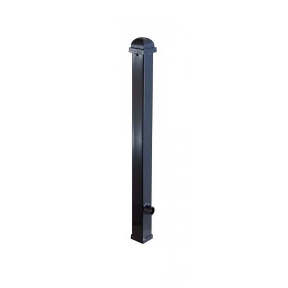 Stilpoller 70 x 70 mm Serie 473 mit Zierkopf und Zierring