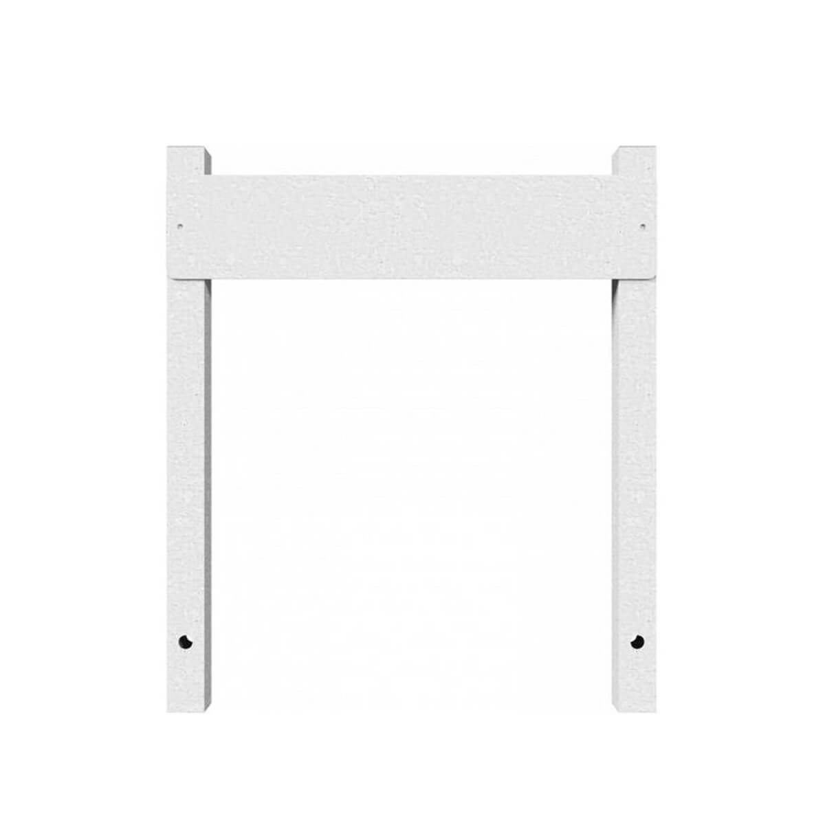 Haltevorrichtung für Parkplatzbeschilderung Überflur 350 mm zum einbetonieren feuerverzinkt