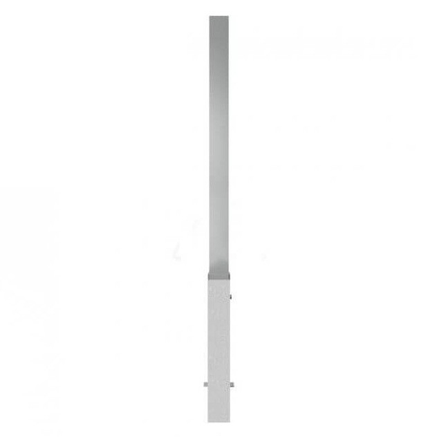 Edelstahlpfosten 70 x 70 mm herausnehmbar mit Dreikantverschluss