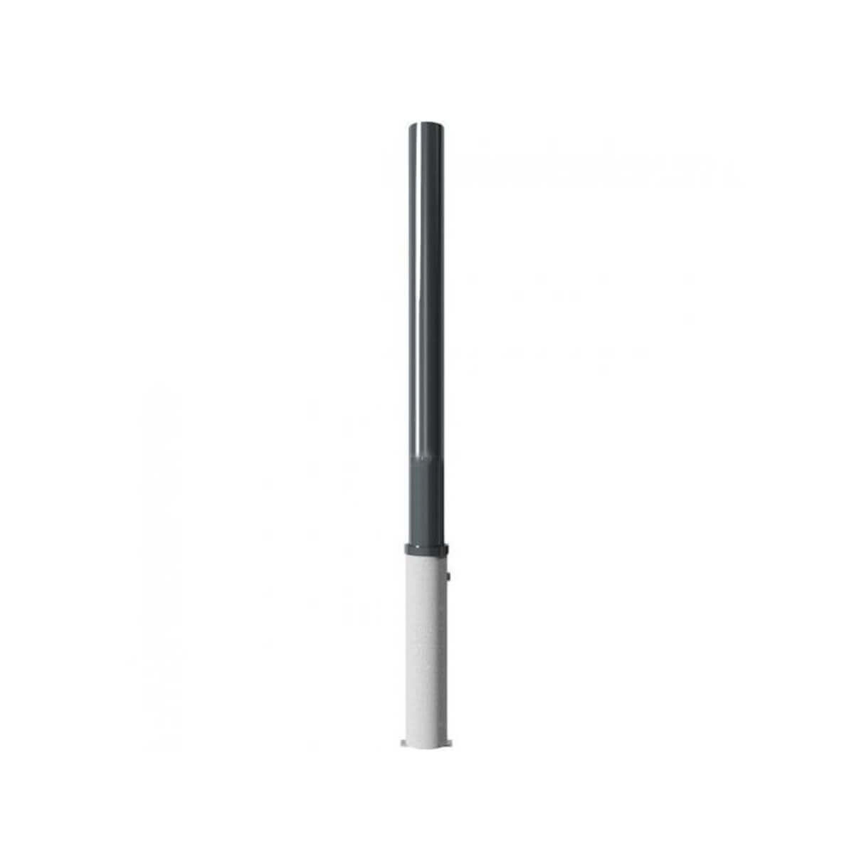 Absperr-Stilpfosten Ø 76 mm Serie 4074 herausnehmbar mit Dreikantverschluss