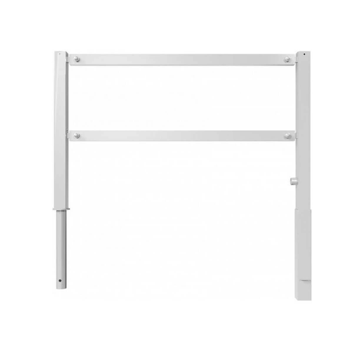 Wegesperre 70 x 70 mm schwenkbar mit Dreikantverschluss mit Ober- und Querholm  feuerverzinkt Breite 1500 mm