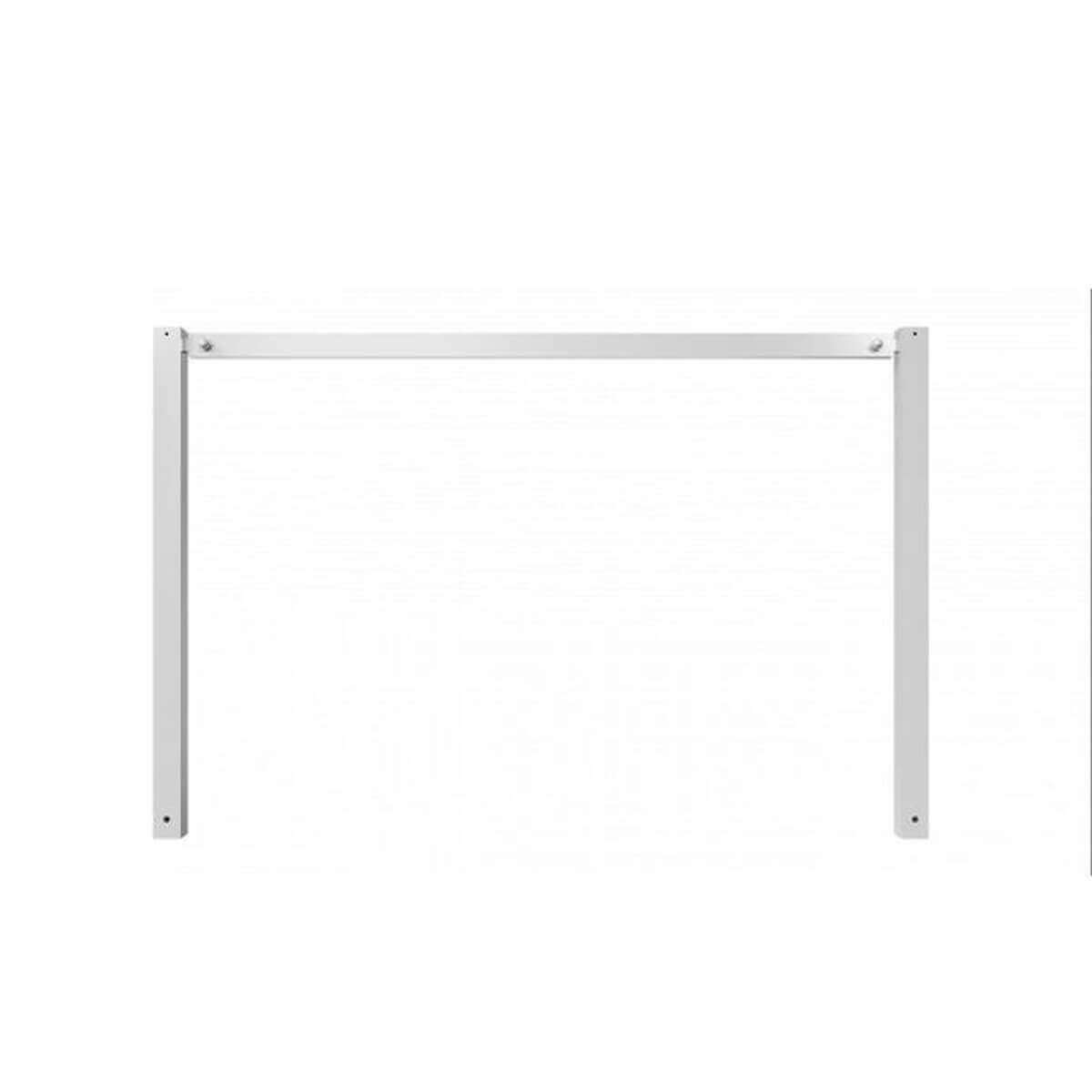 Wegesperre 70 x 70 mm ortsfest mit Oberholm feuerverzinkt Breite 2000 mm