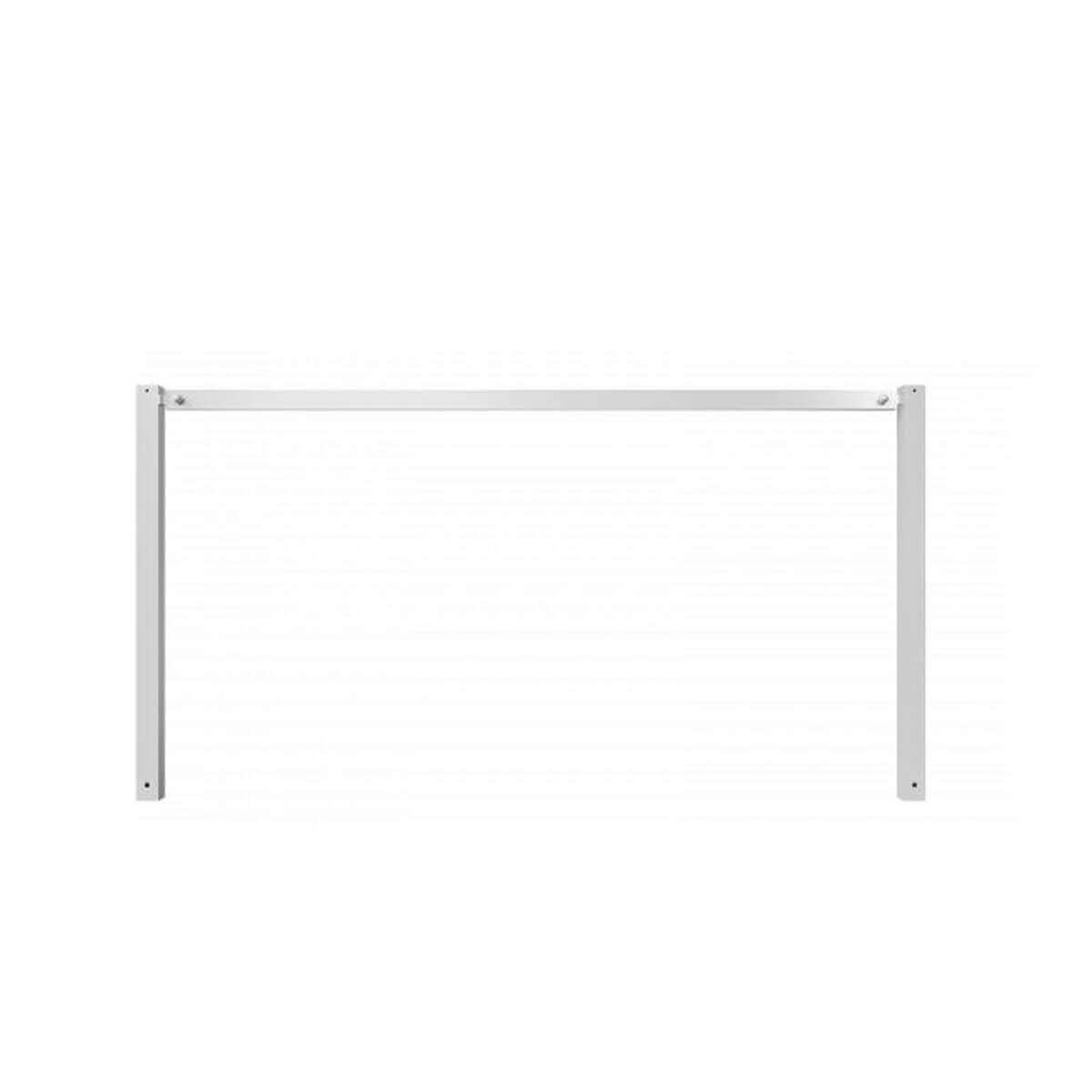 Wegesperre 70 x 70 mm ortsfest mit Oberholm feuerverzinkt Breite 2500 mm