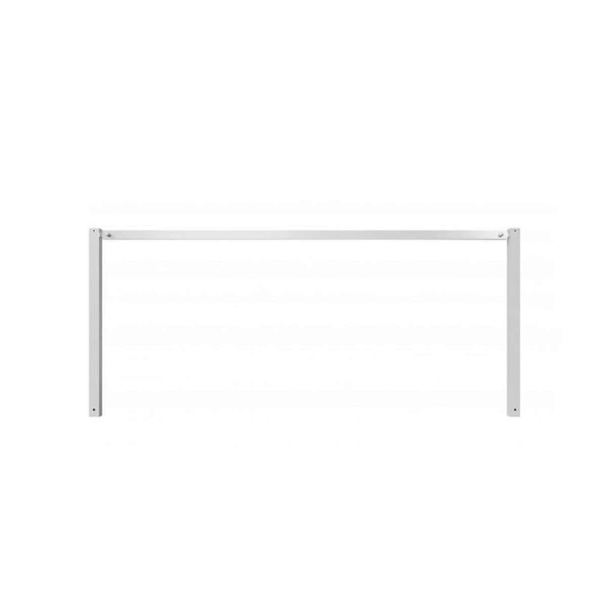 Wegesperre 70 x 70 mm ortsfest mit Oberholm feuerverzinkt Breite 3000 mm