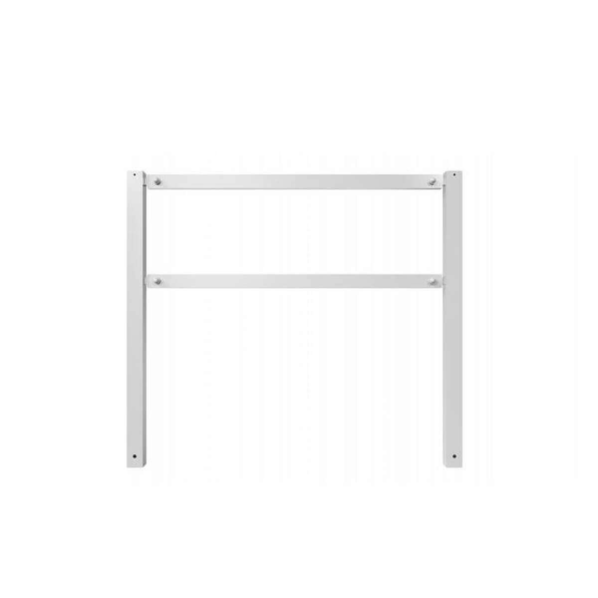 Wegesperre 70 x 70 mm ortsfest mit Ober- und Querholm feuerverzinkt Breite 1500 mm