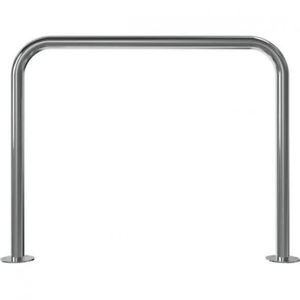 Edelstahlbügel Ø 48 mm,  für Dübelbefestigung