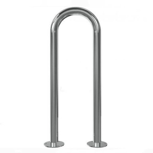 Universalbügel Edelstahlrohr Ø 48 mm, für Dübelbefestigung