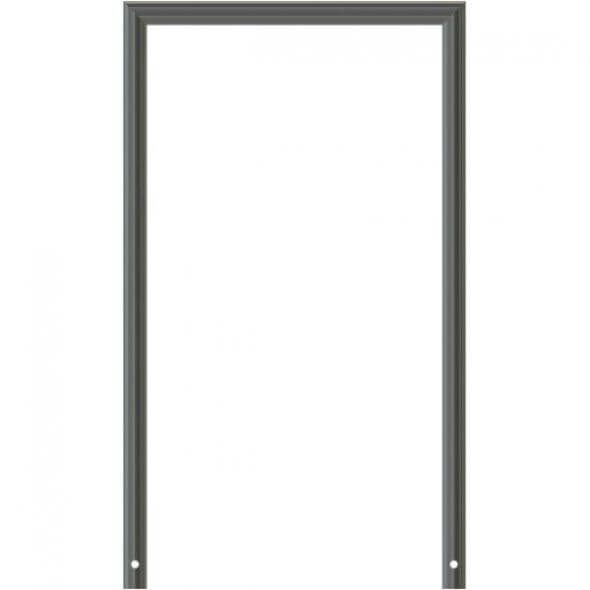 Edelstahlrohrbügel Ø 48 mm, auf Gehrung geschweißt, zum einbetonieren, Breite 700 mm