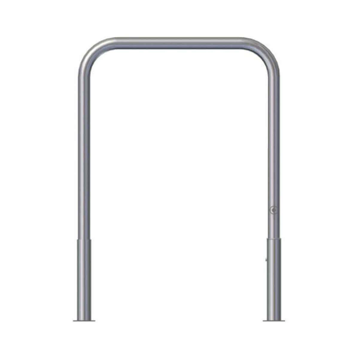 Wegesperre Ø 60 herausnehmbar drehbar mit Dreikantverschluss feuerverzinkt Breite 1000 mm