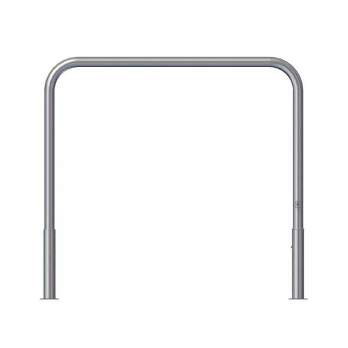 Wegesperre Ø 60 herausnehmbar drehbar mit Dreikantverschluss feuerverzinkt Breite 1500 mm