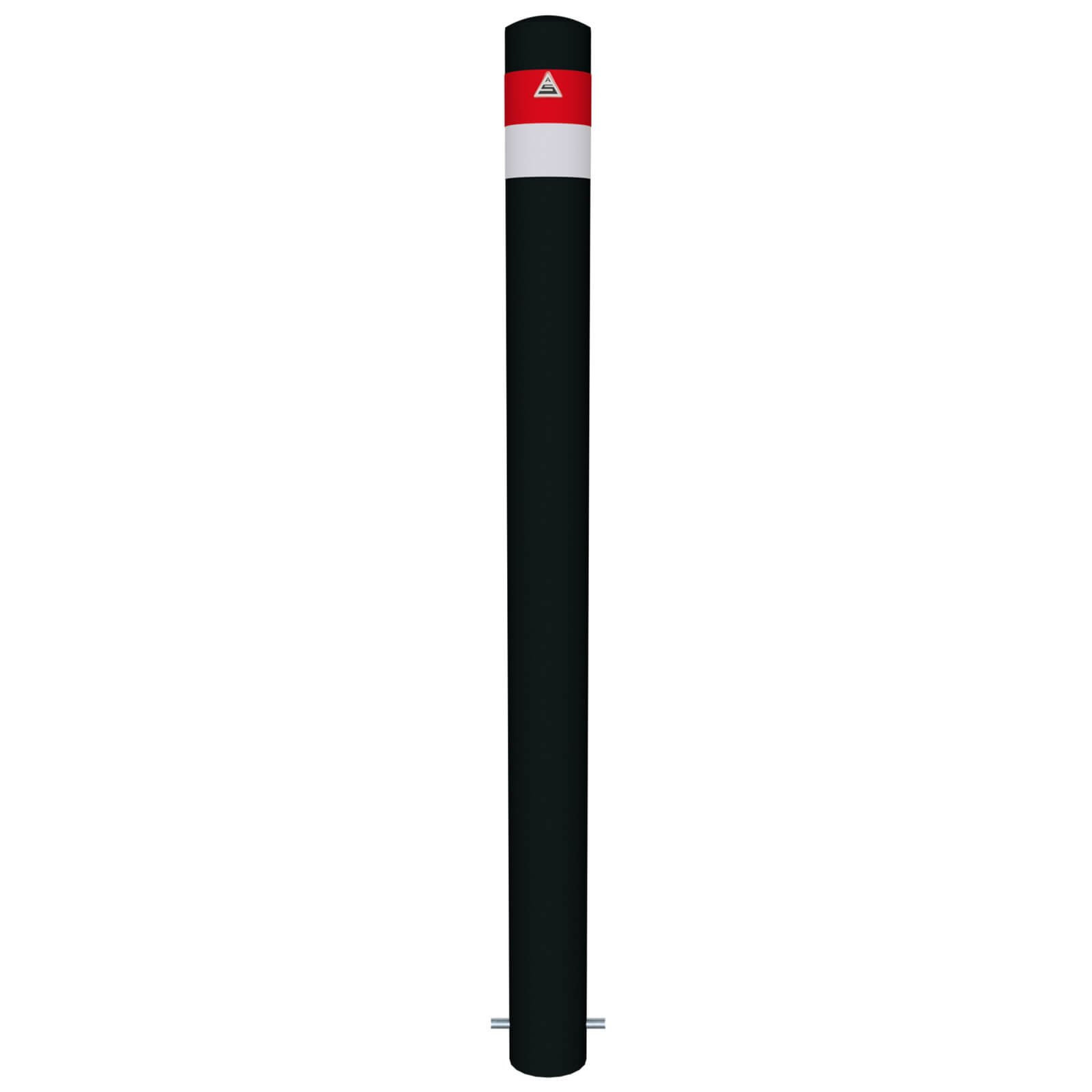 Absperrpfosten Black - Line Ø 102 mm, ortsfest, zum еinbetonieren