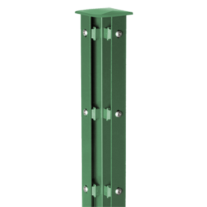 Eck-Zaunpfosten expro A (grün) - für Zaunhöhe 143cm