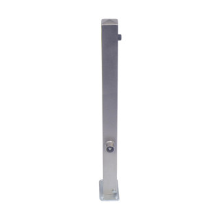 Edelstahlpfosten 70 x 70 mm