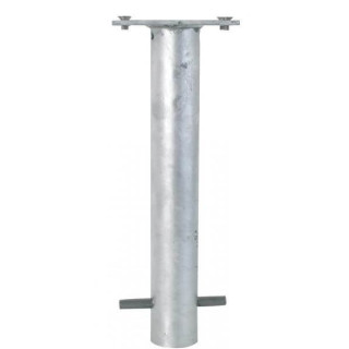 Bodenhülse mit Befestigungsplatte 100x150 mm