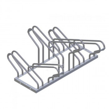 Fahrradständer Radeinstellung doppelseitig, feuerverzinkt