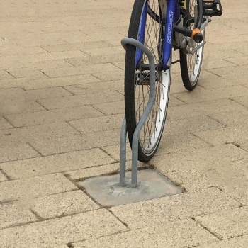 Fahrradständer - Einzelparker zum Einbetonieren