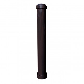 Absperr-Stilpfosten Ø 108 mm mit Zierringen Serie 497