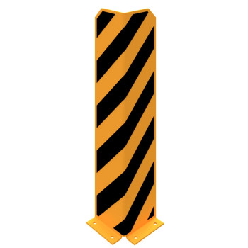 Anfahrschutzwinkel Schutzwinkel Rammschutz gelb / schwarz Höhe 800 mm